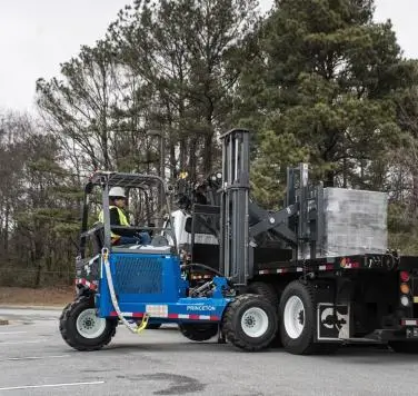 PiggyBack being used for block pavers